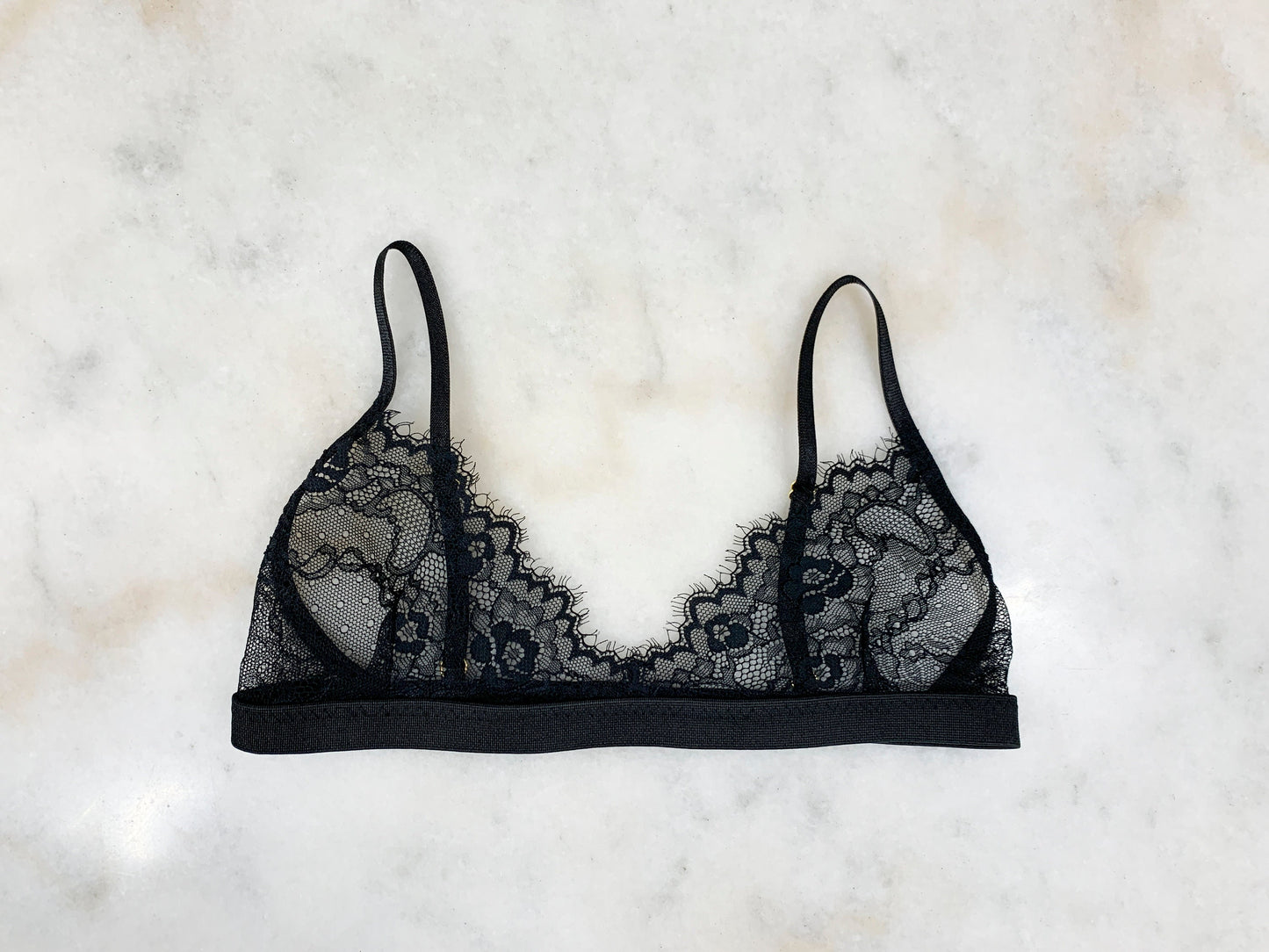 Lace Triangle Bralette - PDF Sewing Pattern