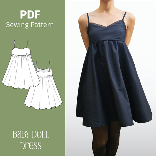 Babydoll Dress - PDF Sewing Pattern